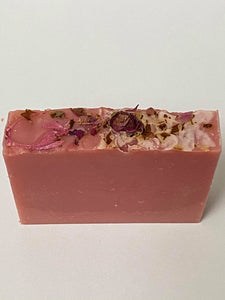 PINK CLAY AND ROSE WATER SOAP